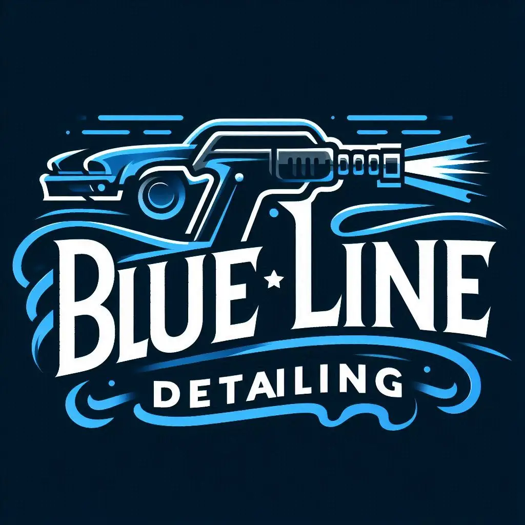 Blue Line Detailing Logo